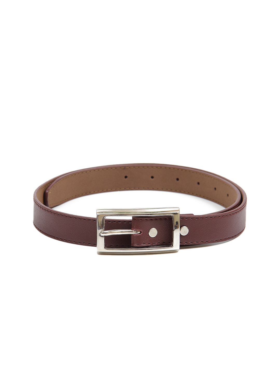 

Calvadoss Girls Maroon Textured Belt