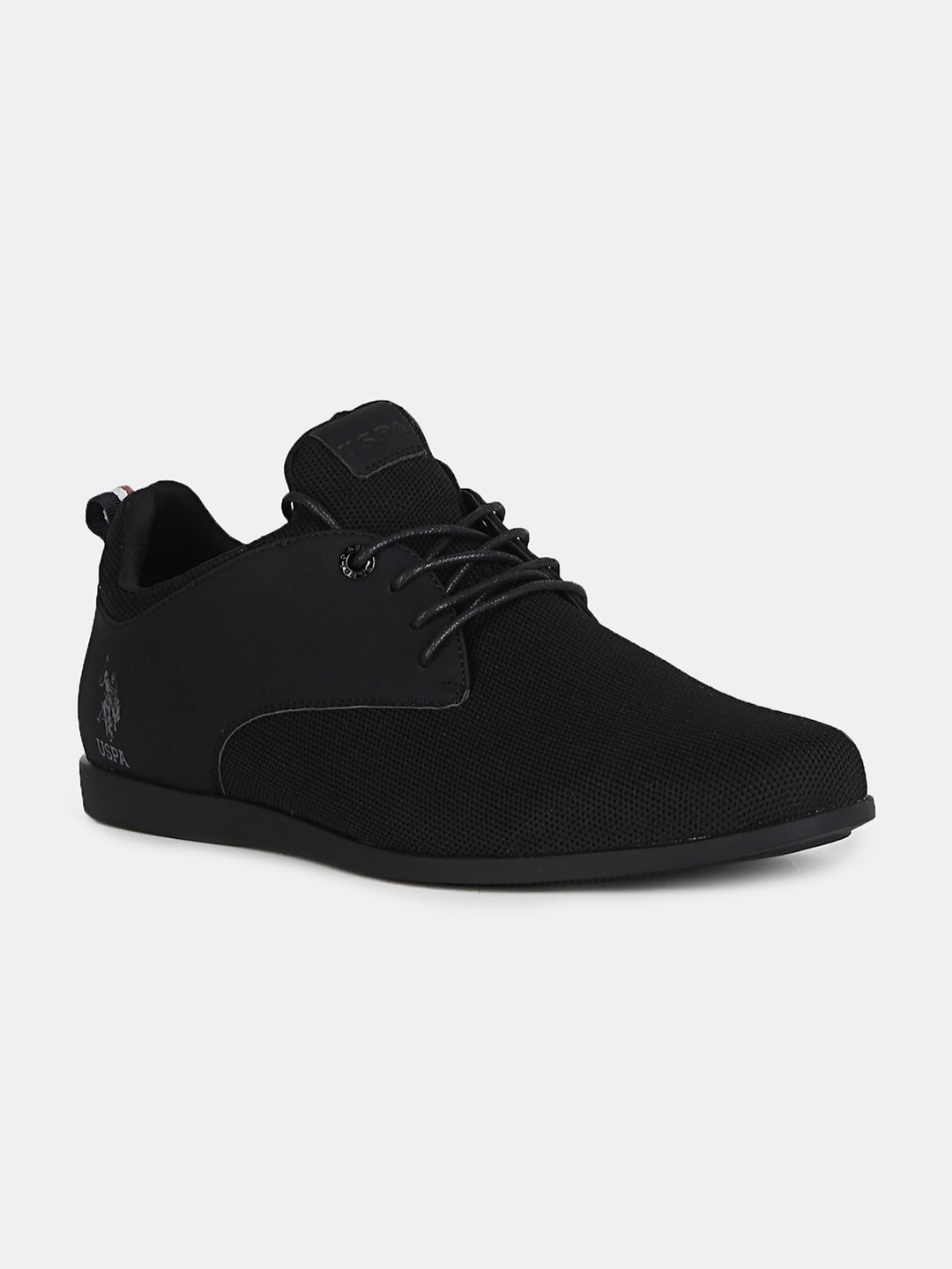 

U S Polo Assn Men Black WARREN Sneakers