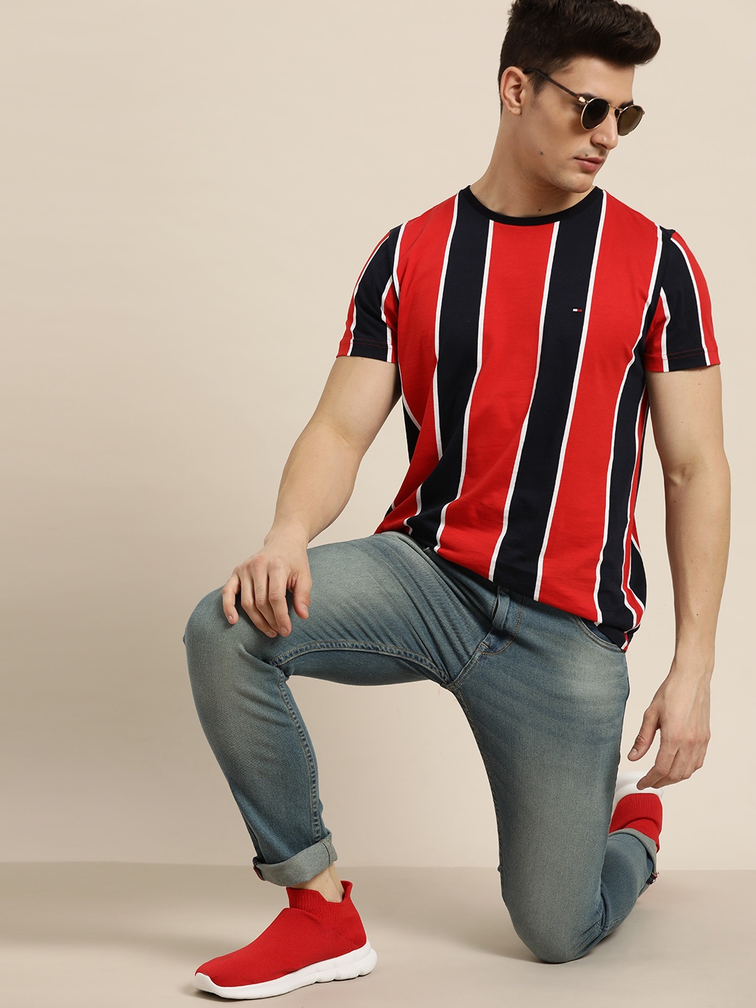 

Moda Rapido Men Blue Slim Fit Light Fade Stretchable Jeans