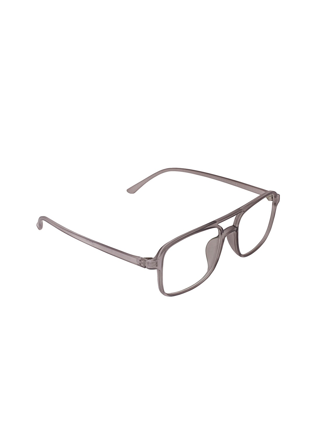 

Peter Jones Eyewear Grey Full Rim Square Frames