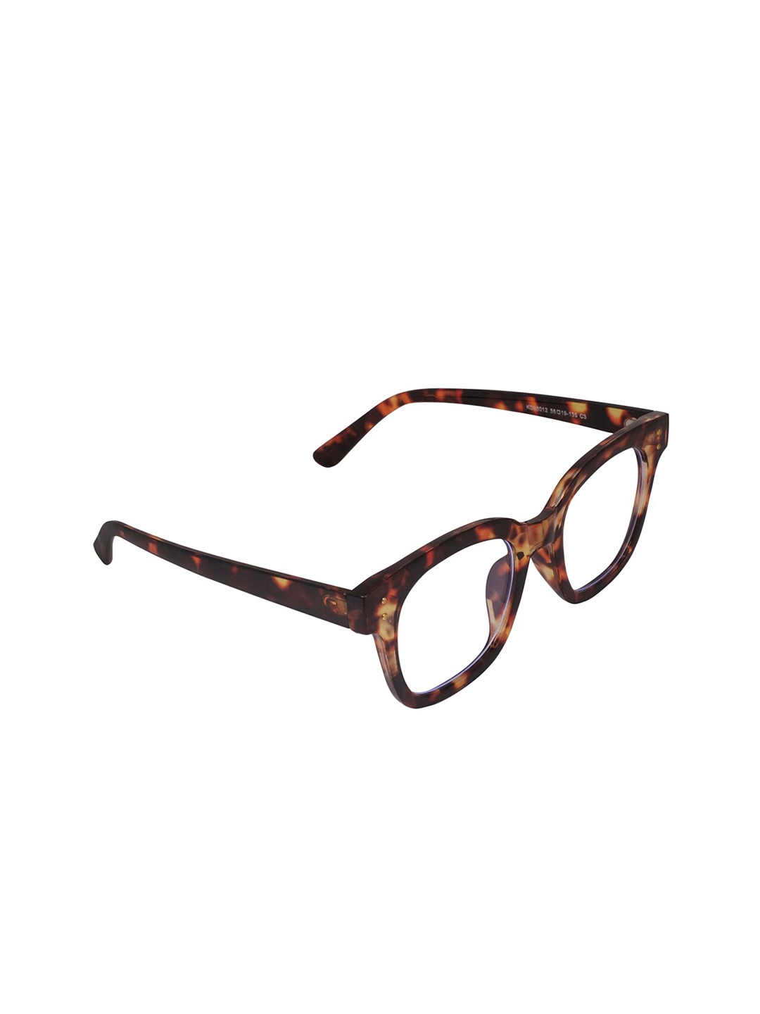 

Peter Jones Eyewear Brown & Beige Full Rim Square Frames