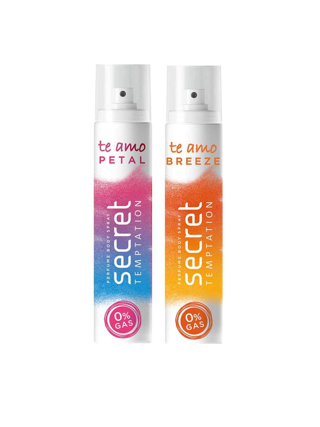 

Secret Temptation Women Pack of 2 Perfume Body Spray 120ml Each, White