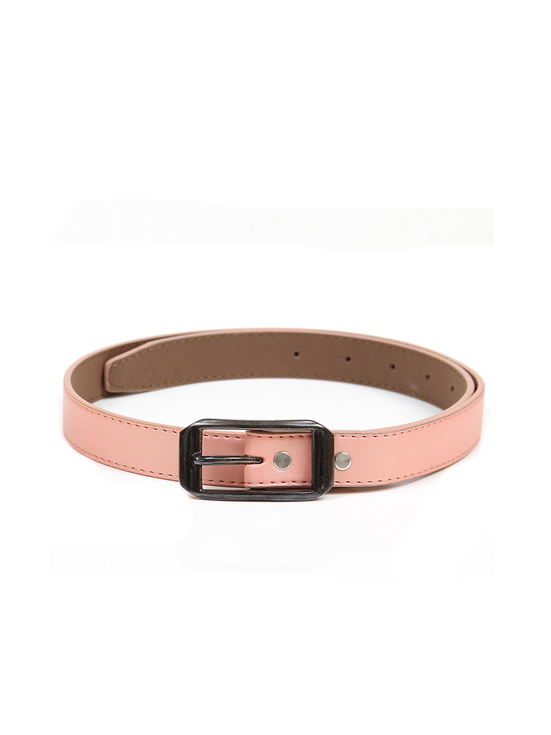 

Calvadoss Women Rose Pink Textured Belt