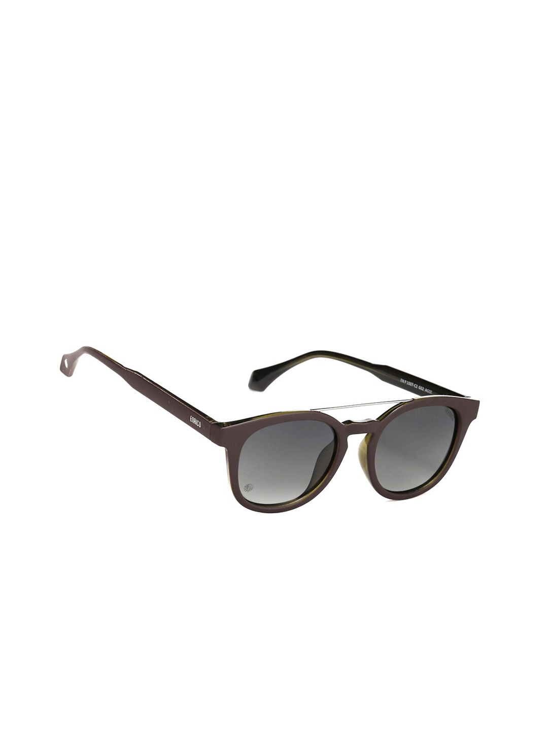 

ENRICO Unisex Grey Wayfarer Sunglasses