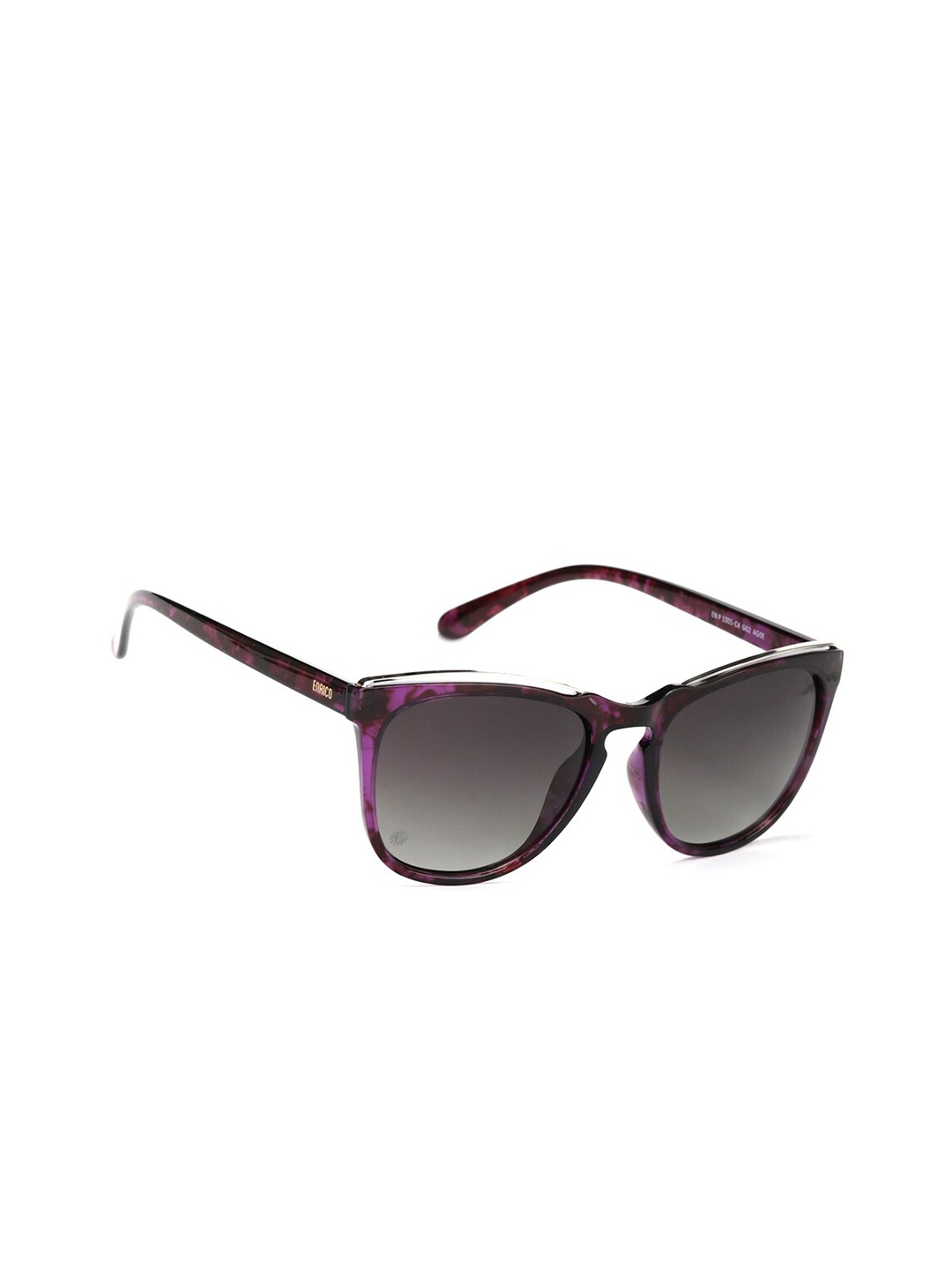 

ENRICO Women Grey UV Protected Oversized Sunglasses EN P 1005 C4