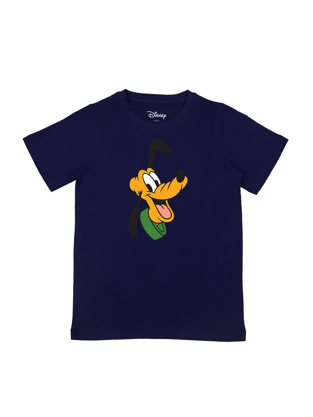 

Disney by Wear Your Mind Boys Navy Blue Printed T-shirt