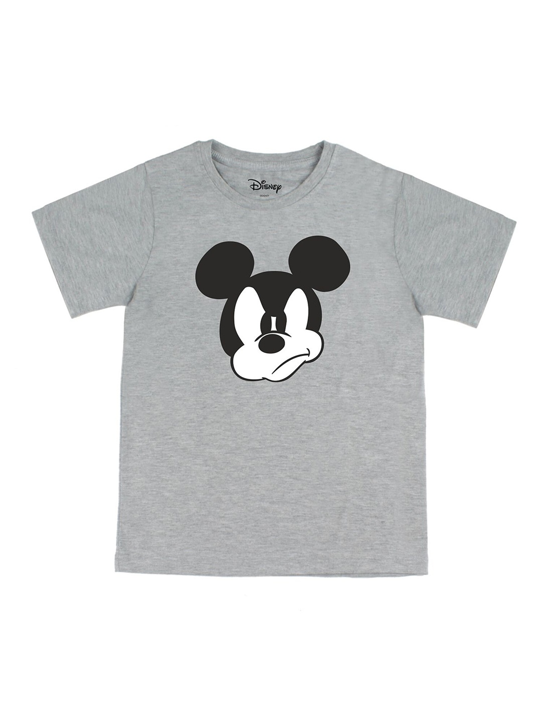 

Disney by Wear Your Mind Boys Grey Checked Cut Outs T-shirt