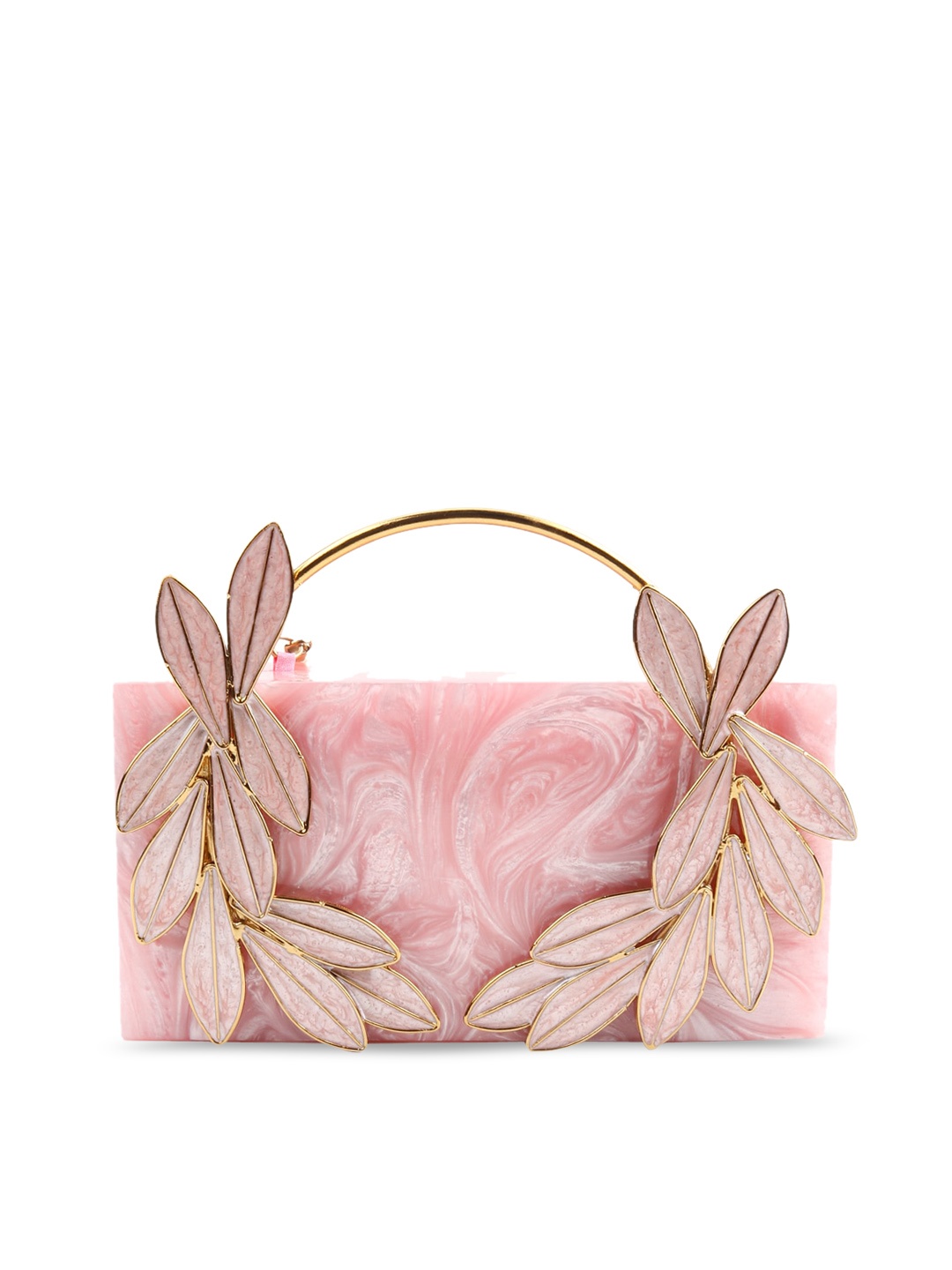 

ODETTE Pink Structured Sling Bag