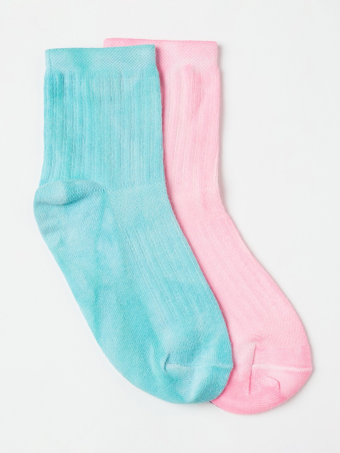 

J Style Women Pack Of 2 Ankle-Length Socks, Blue