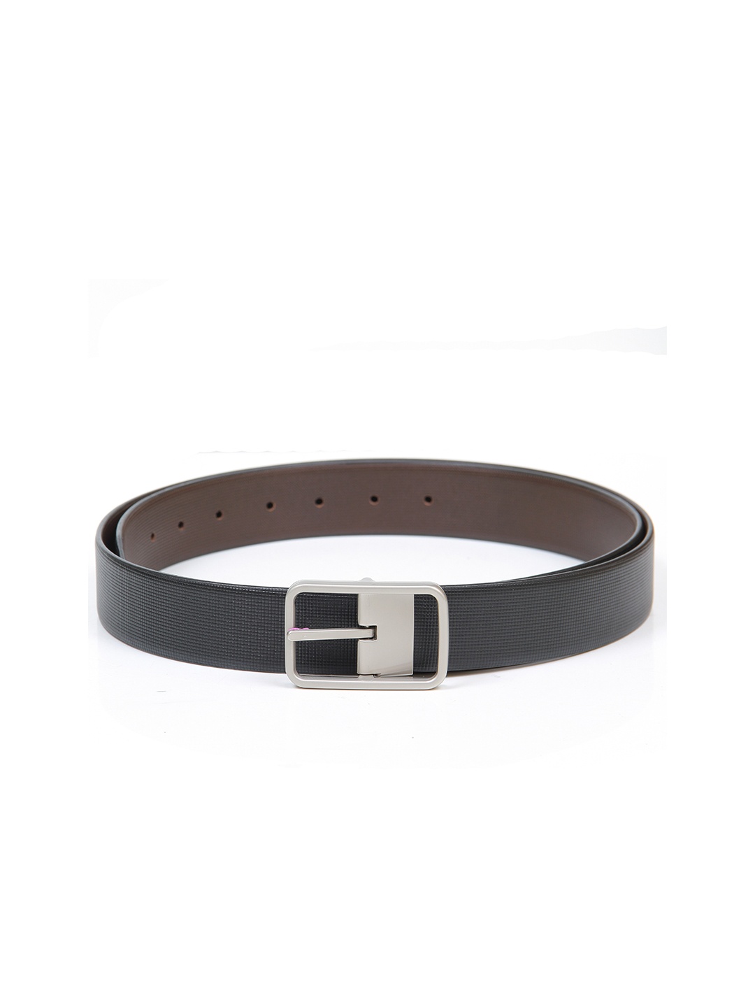 

Calvadoss Men Black Leather Belt
