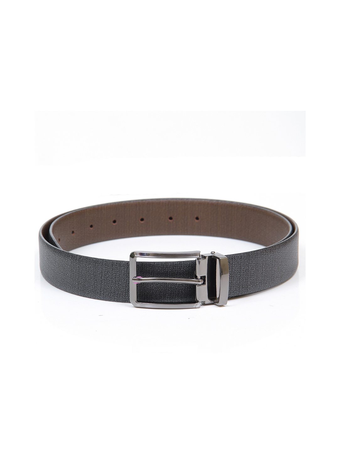 

Calvadoss Men Black Leather Belt