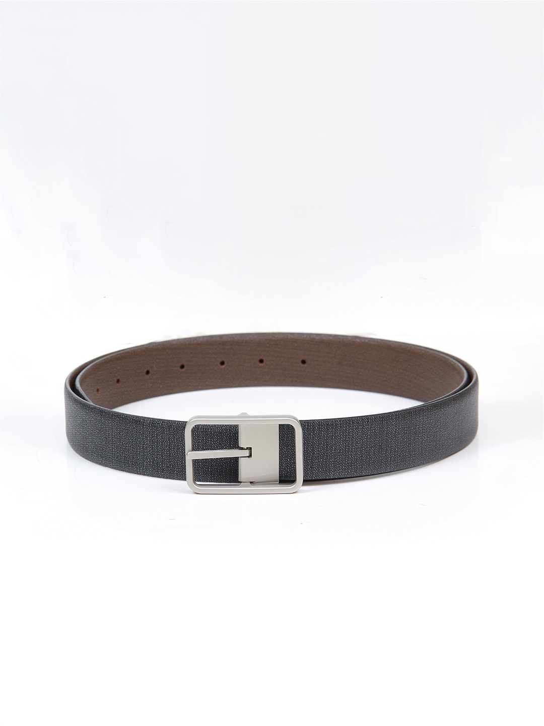 

Calvadoss Men Black Leather Belt