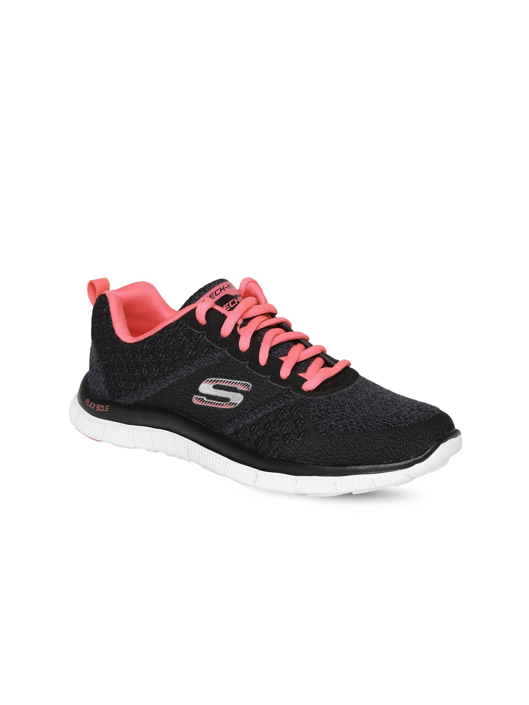 

Skechers Women Charcoal Grey Flex Appeal Sneakers