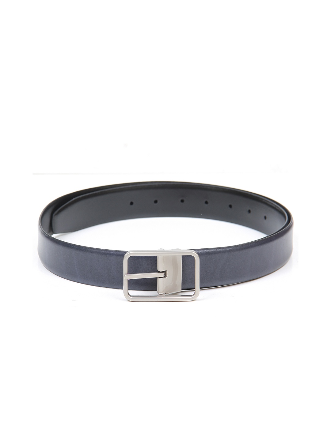 

Calvadoss Men Blue Leather Formal Belt