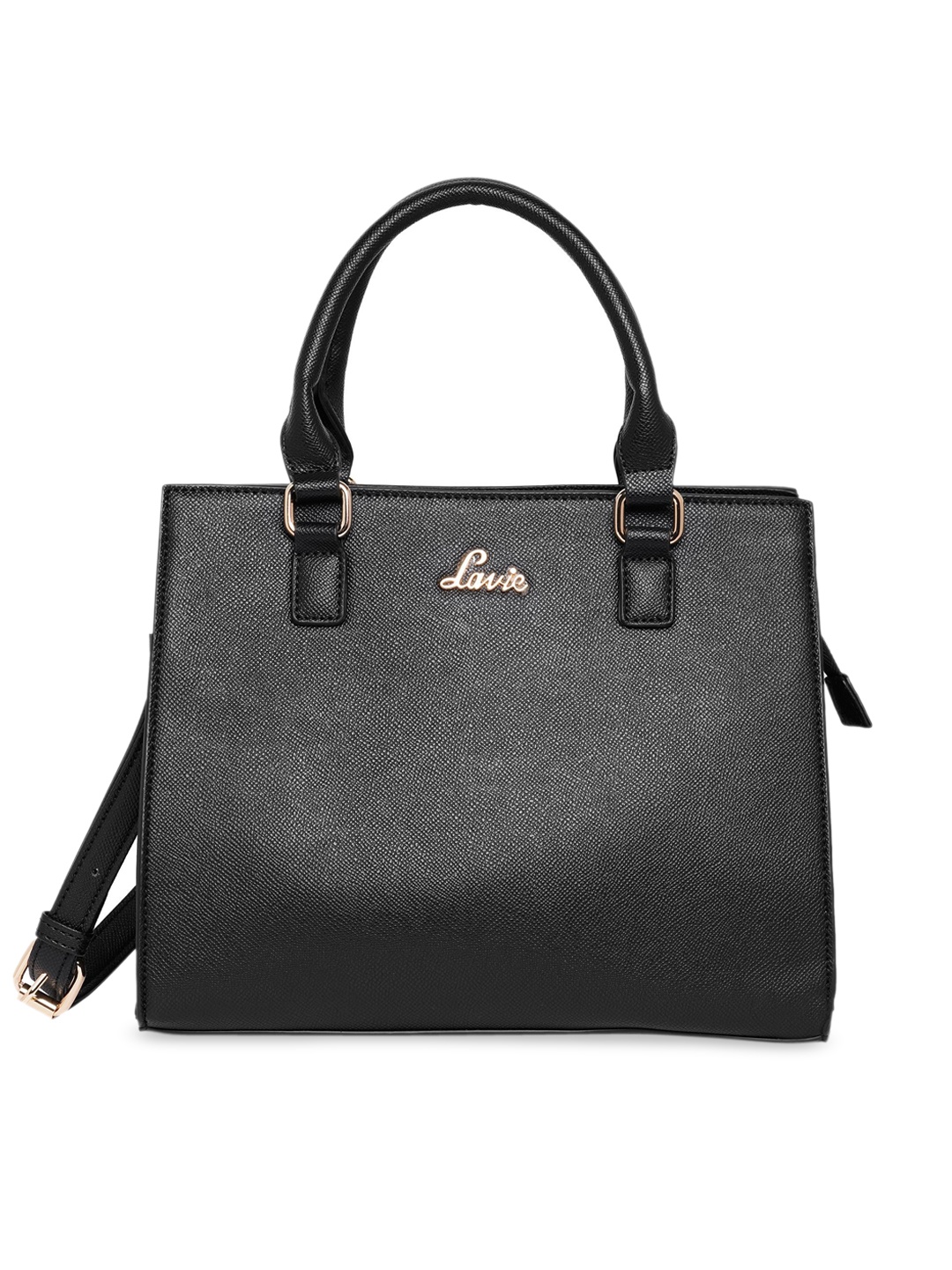 

Lavie Black PU Structured Handheld Bag