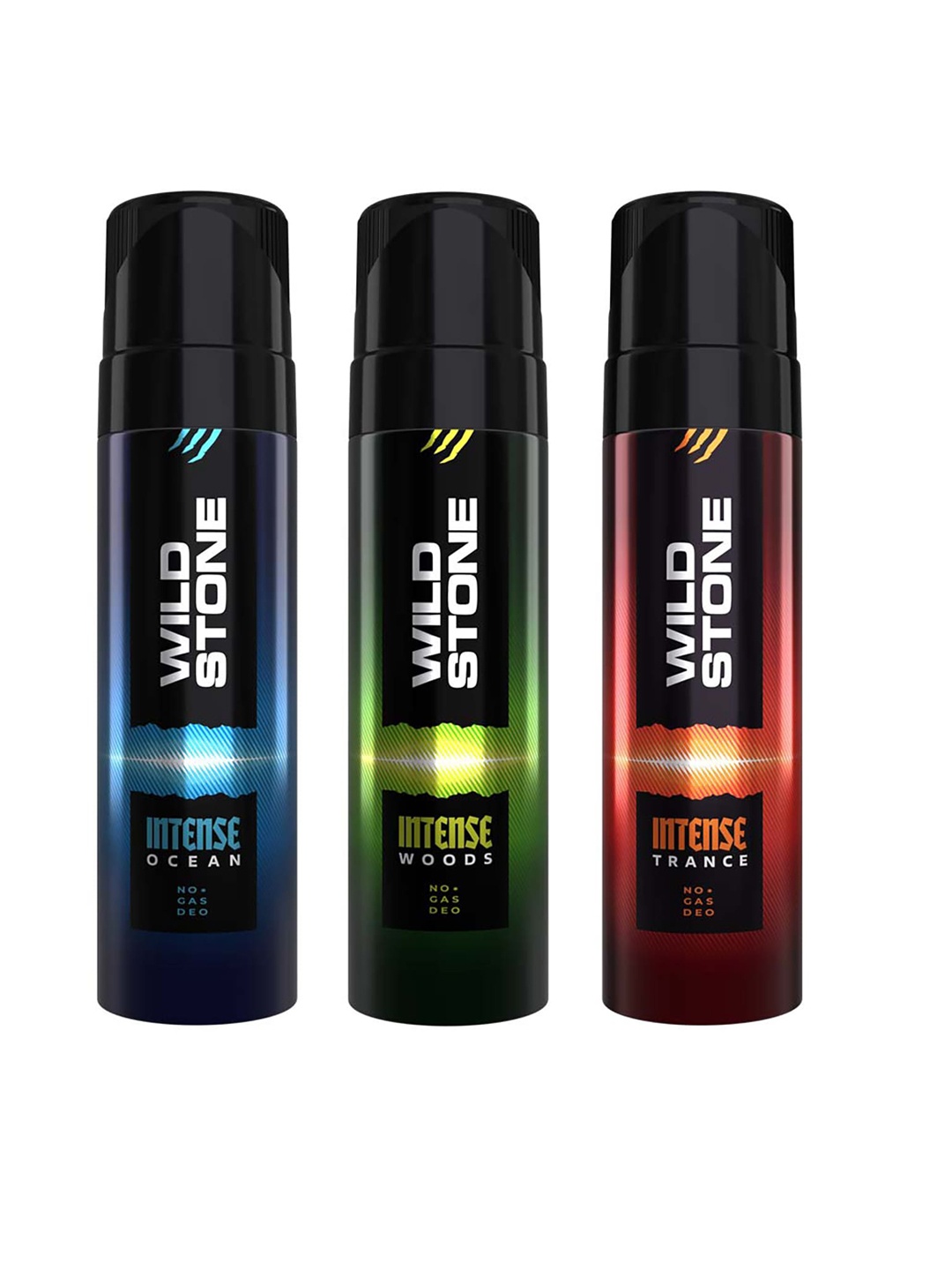 

Wild stone Men Multi Pack of 3 Deodorant 120 ml