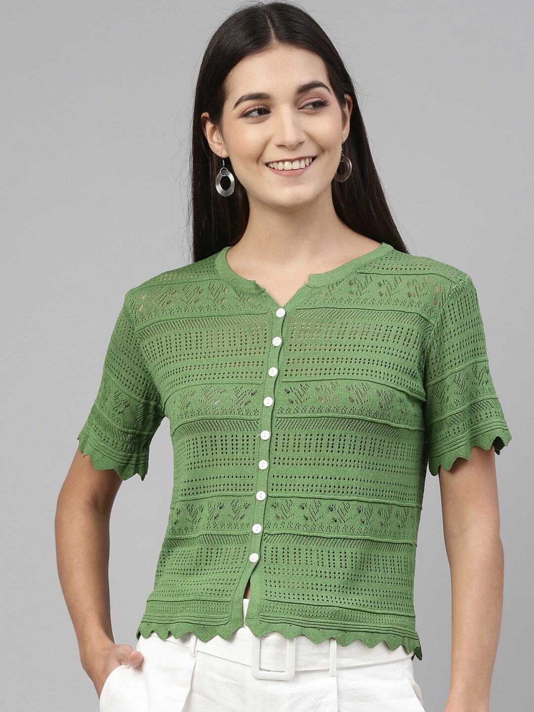 

Insua Green Regular Top