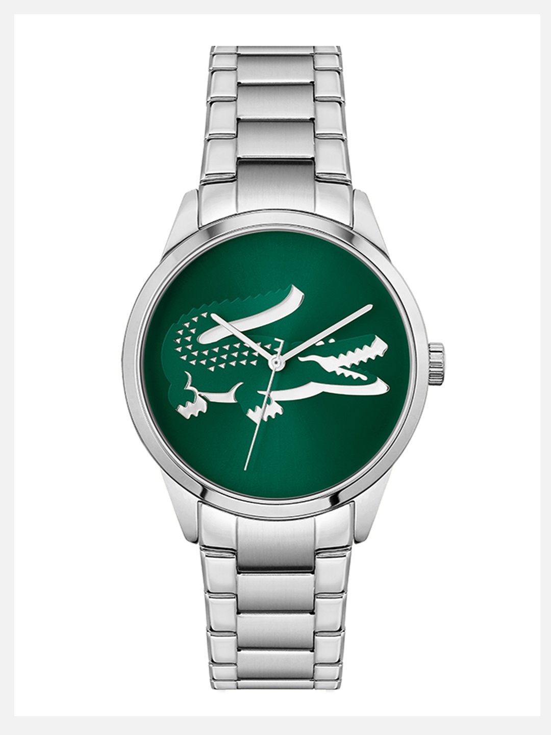 

Lacoste Women Green Brass Printed Dial Stainless Steel Analogue Watch - 2001190
