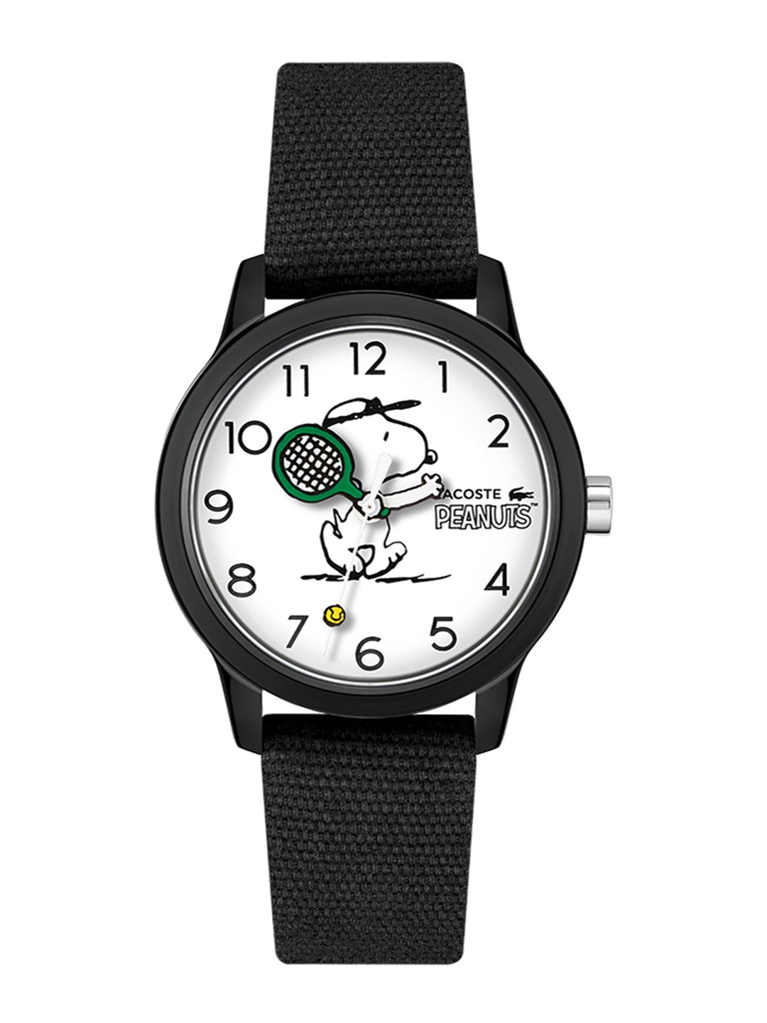 

Lacoste Women White Brass Dial & Black Straps Analogue Watch 2001188