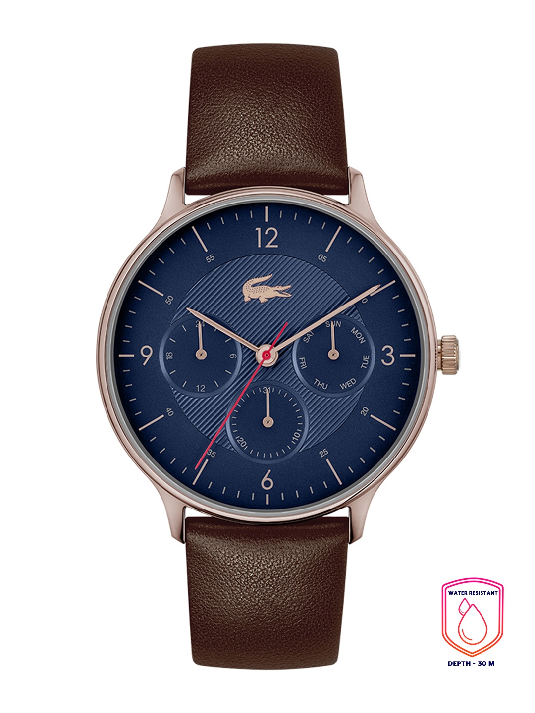 

Lacoste CLUB Men Multifunction Navy Round Dial Watch - 2011141, Blue