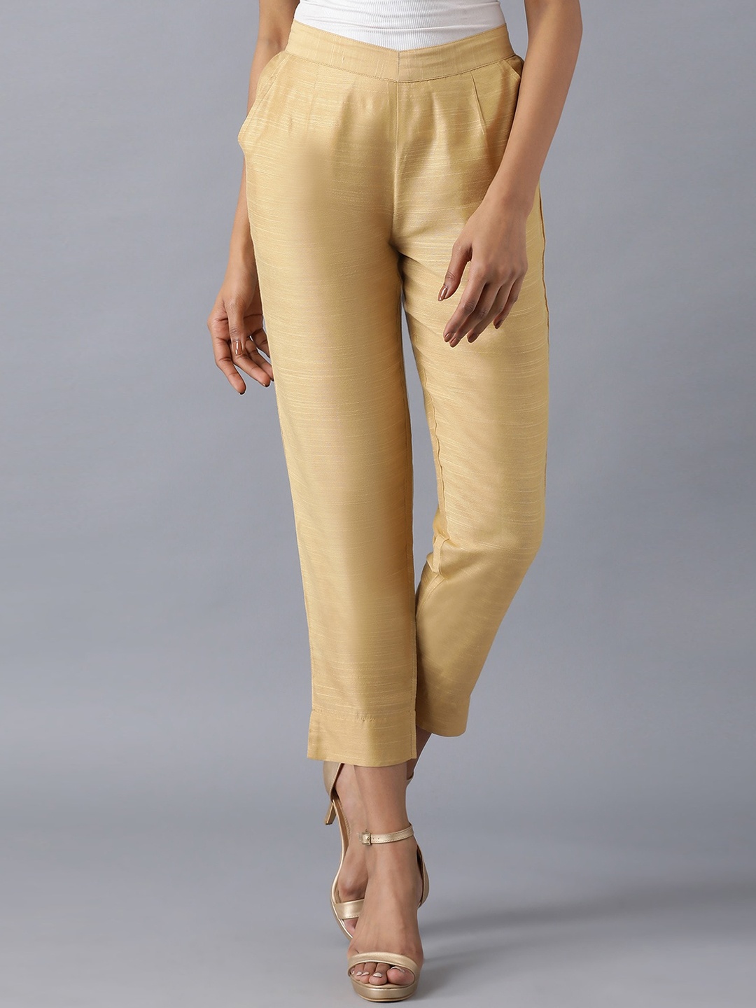 

elleven Women Brown Trousers