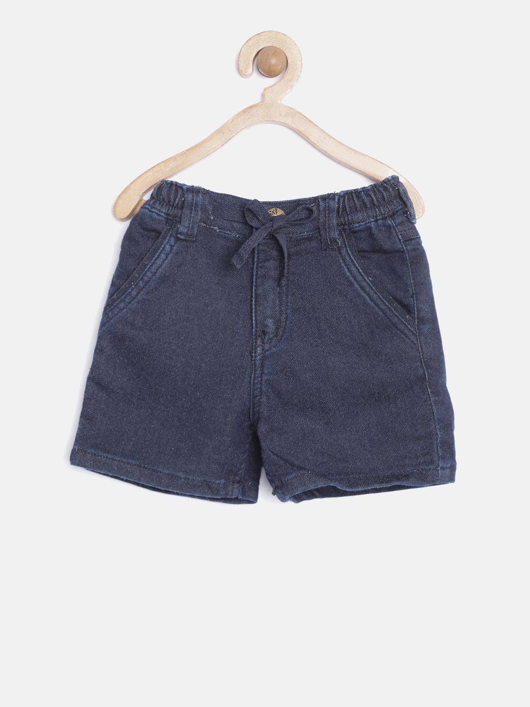 

Gini and Jony Boys Navy Denim Shorts, Navy blue