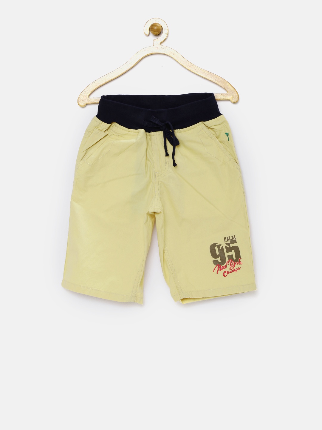 

Palm Tree Boys Beige Shorts