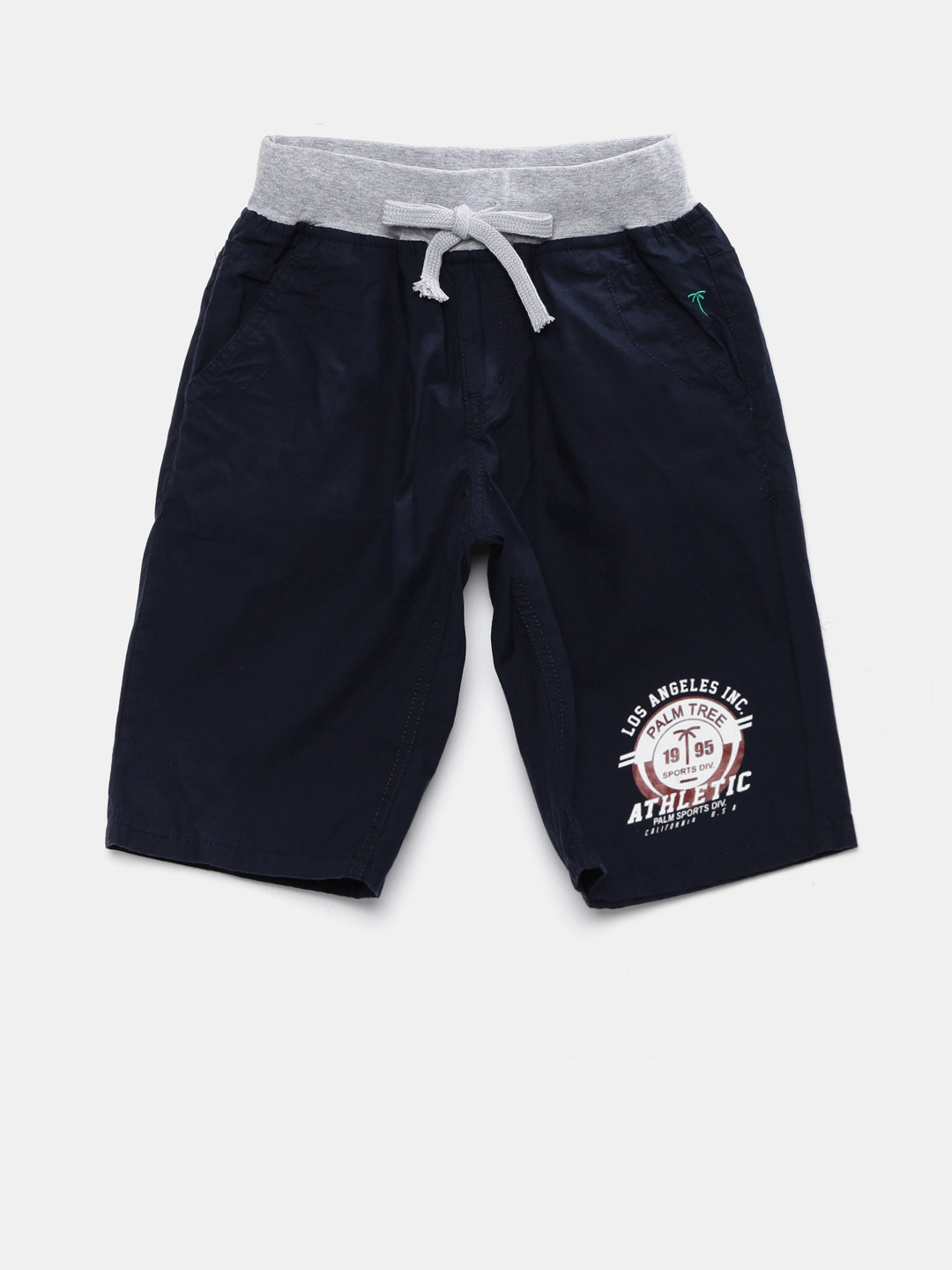 

Palm Tree Boys Navy Shorts, Navy blue