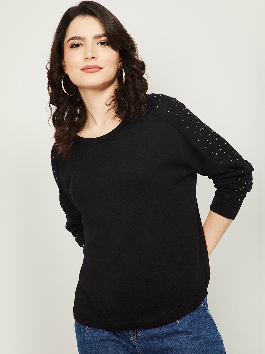 

Fame Forever by Lifestyle Women Black Sweatshirt