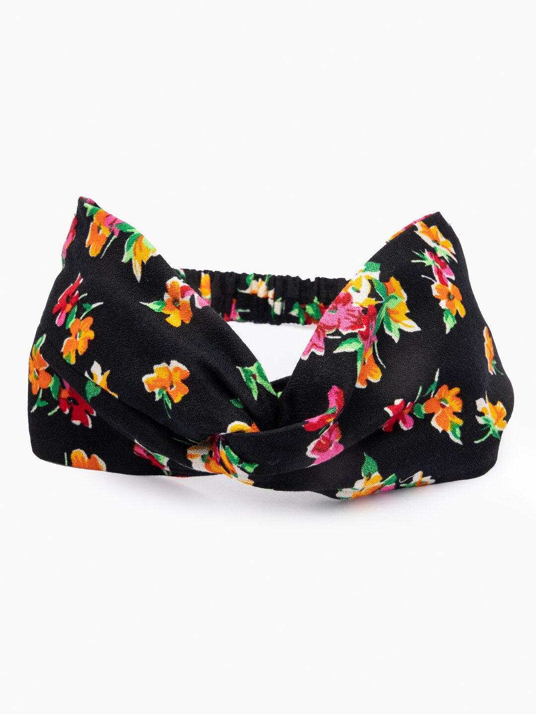 

DEEBACO Women Black & Yellow Floral Printed Hairband
