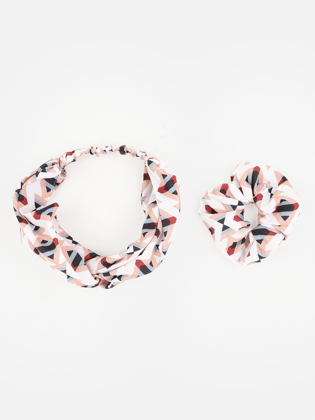 

Aditi Wasan Women White Set of 2 Embellished Hairband
