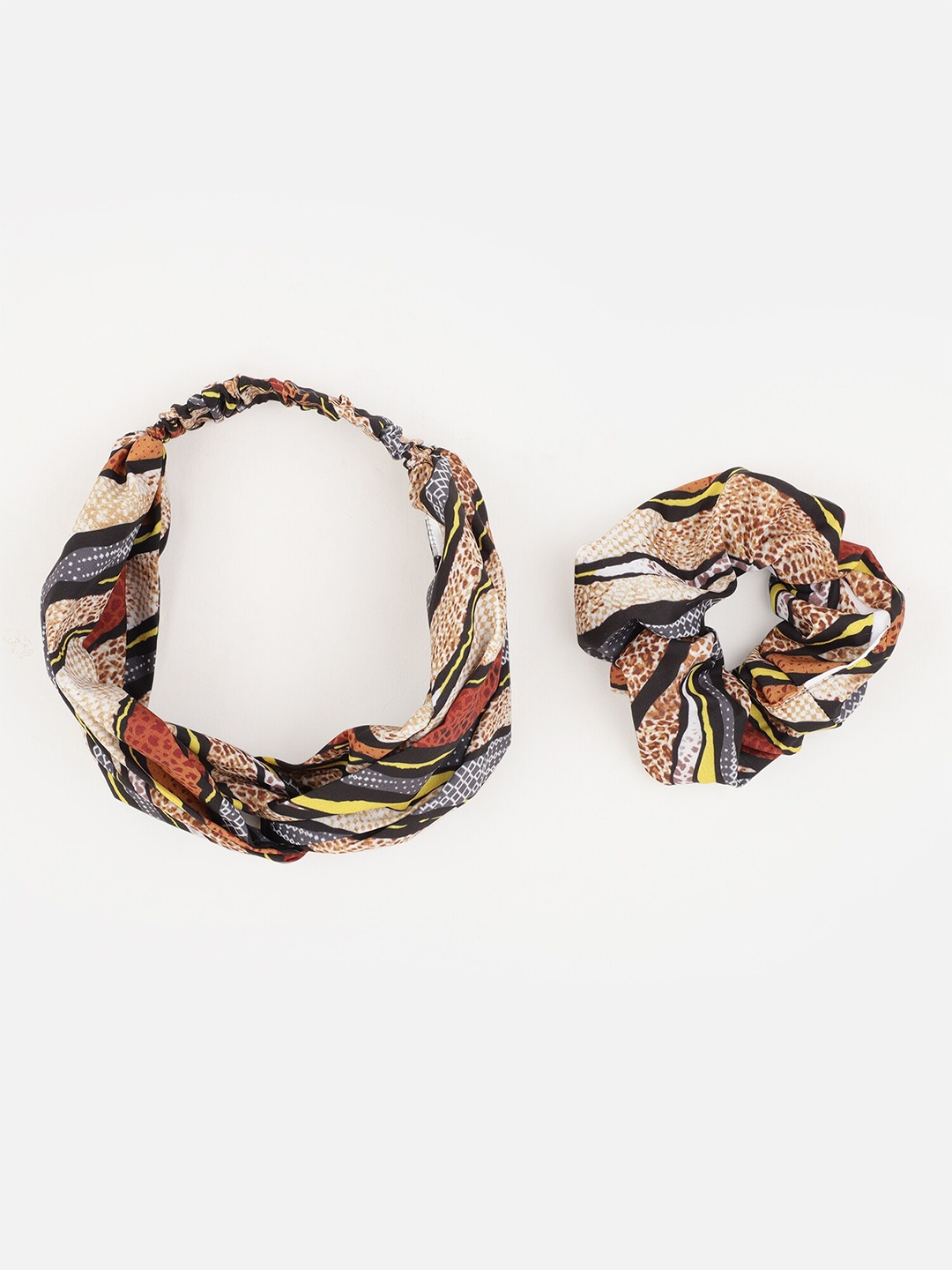 

Aditi Wasan Women Multicoloured Set of 2 Embellished Hairband, Multi