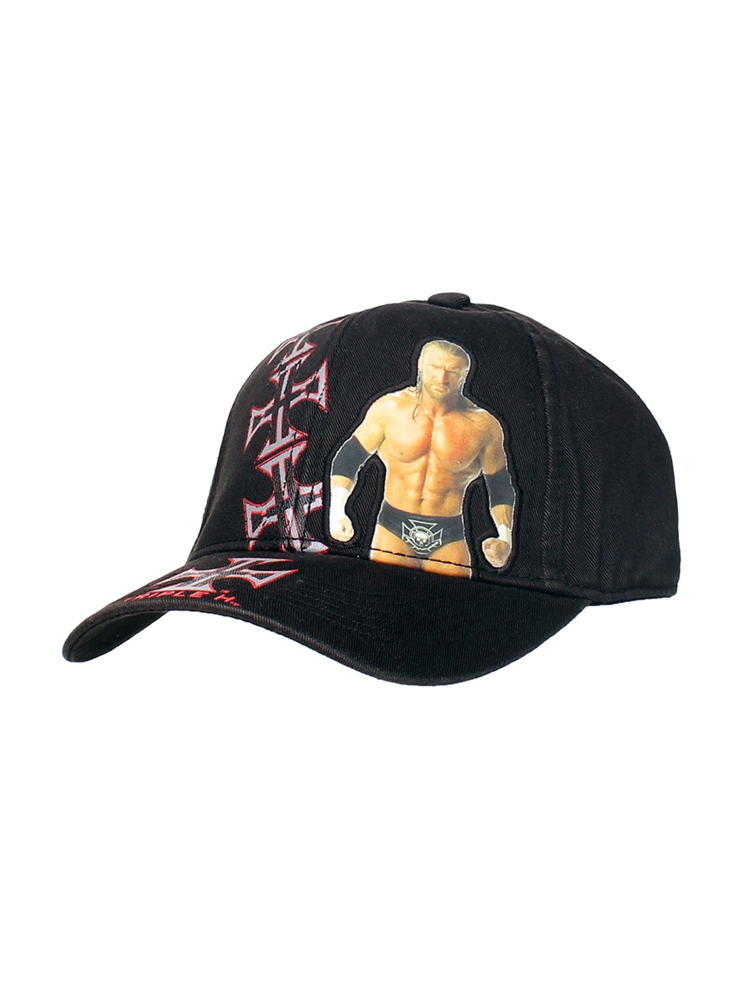 

Kids Ville Boys Black Printed Baseball Cap
