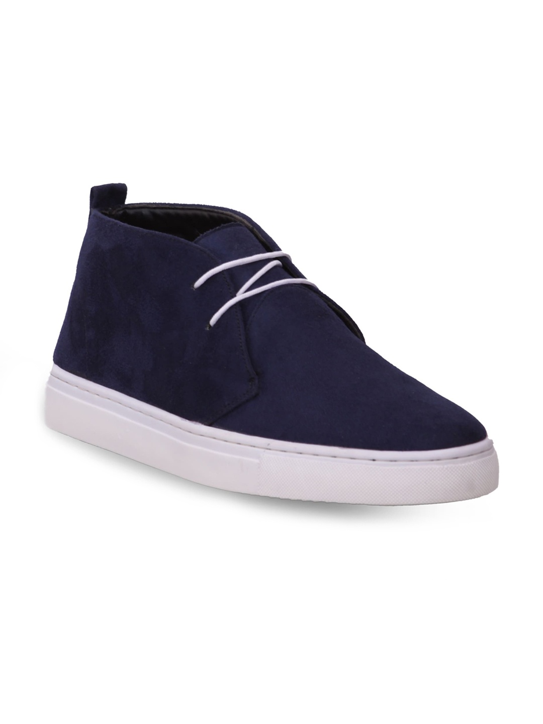 

EXTRIMOS Men Blue Suede Sneakers