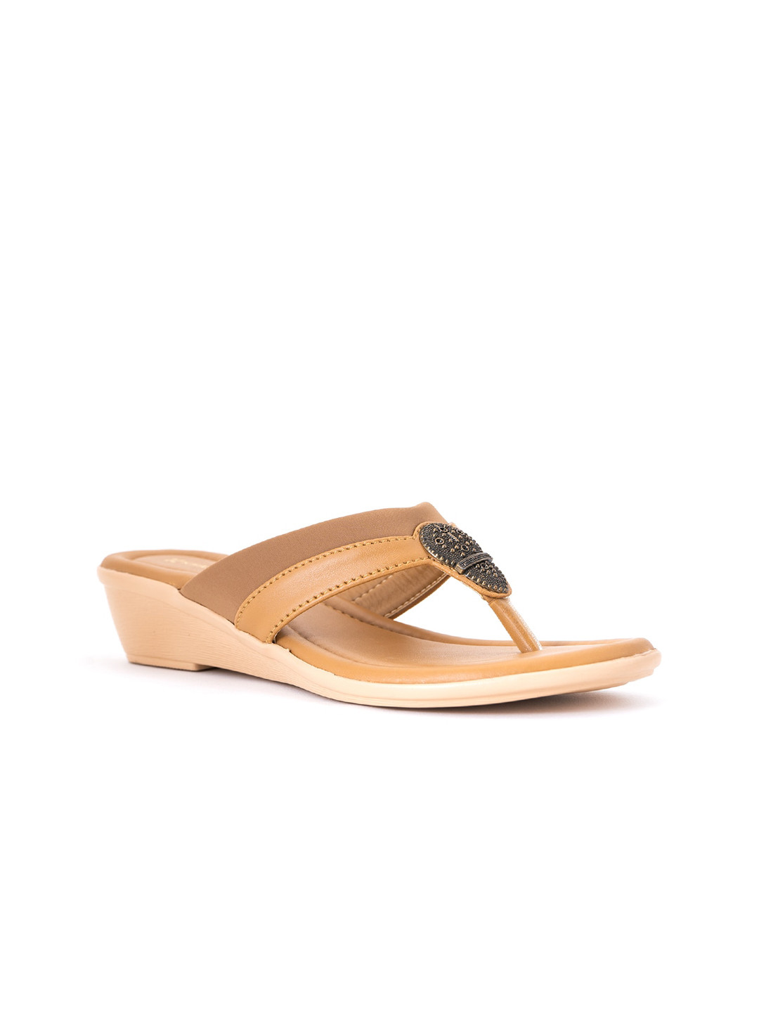 

Khadims Women Beige Comfort Heels