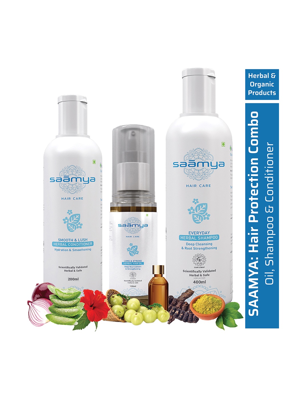 

Saamya Pack of 3 Beauty Gift Set, Olive