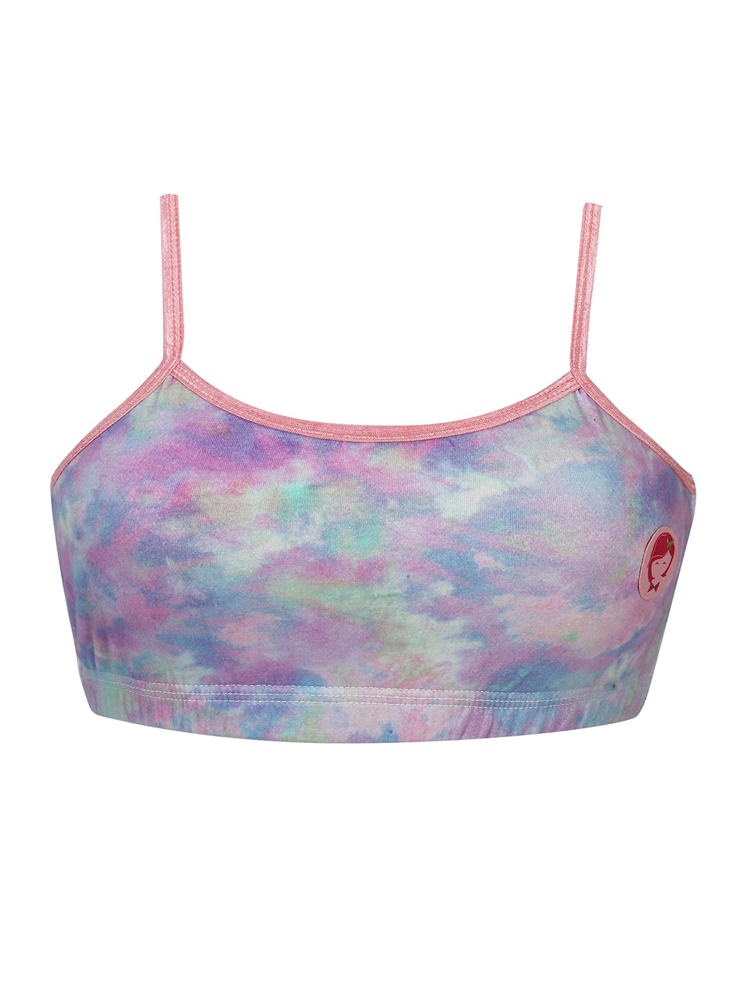 

DChica Lavender & Pink Tie & Die Printed Everyday Bra
