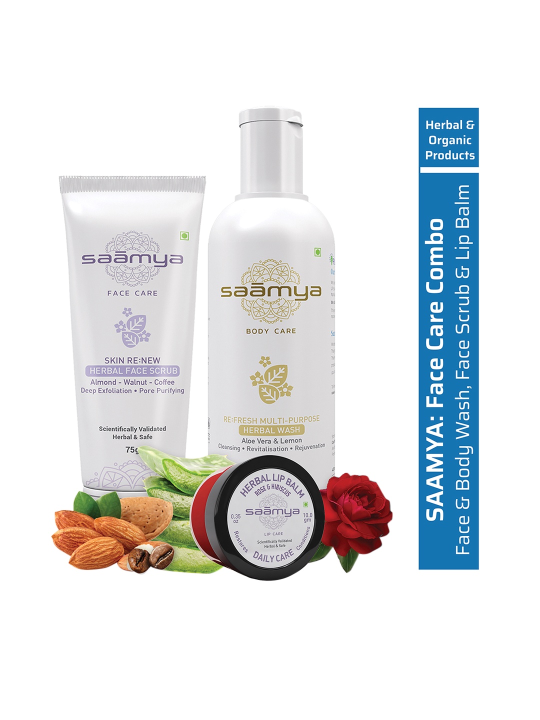 

Saamya Pack of 3 Beauty Gift Set, Lime green