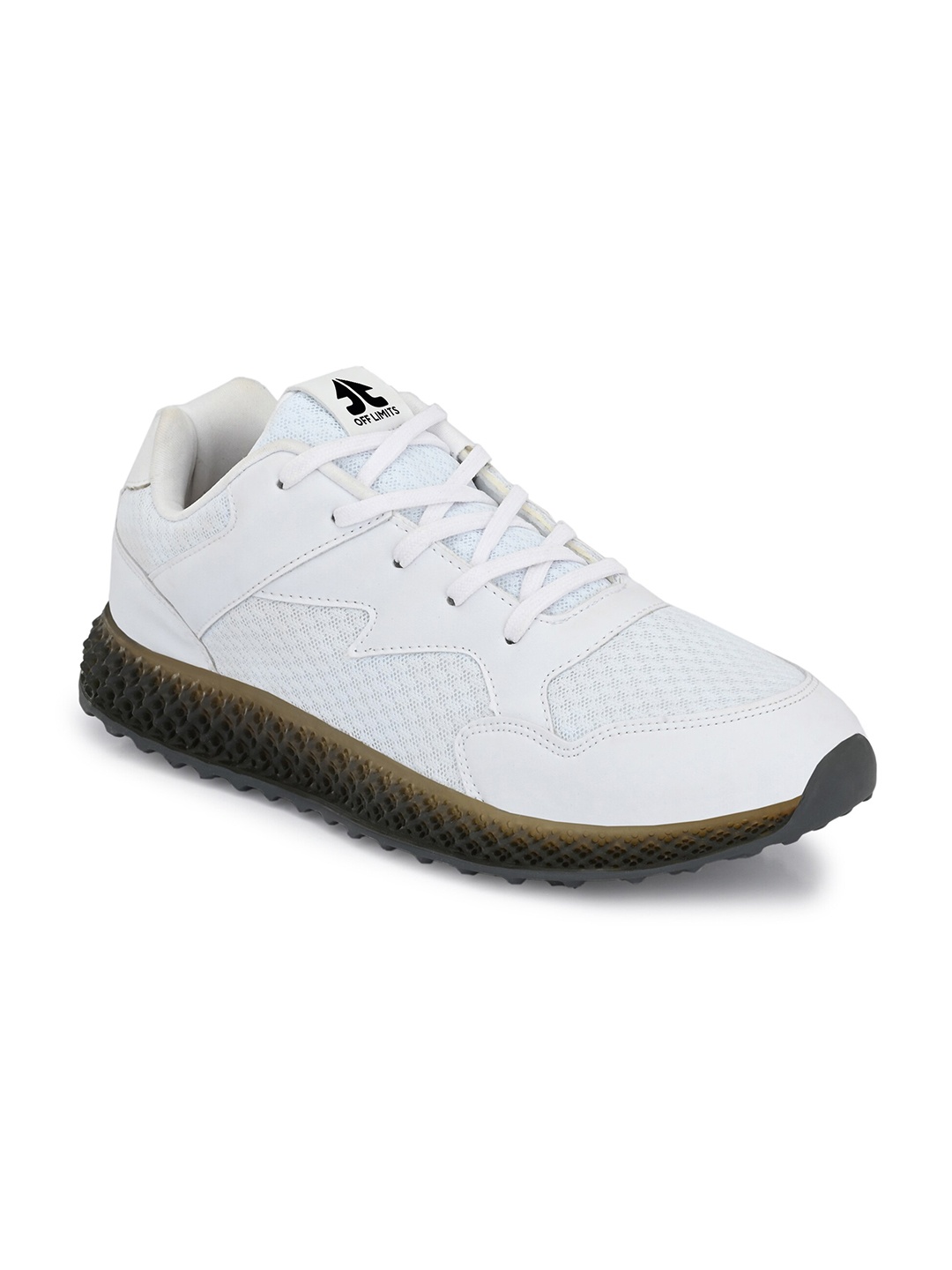 

OFF LIMITS Men White Running Non-Marking Shoes