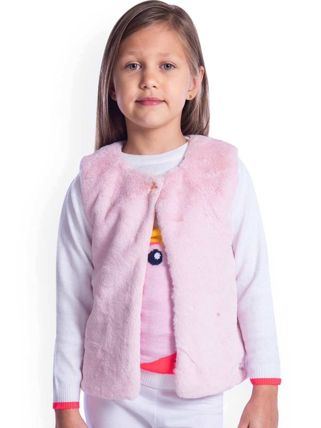 

Cherry Crumble Girls Pink Insulator Tailored Jacket