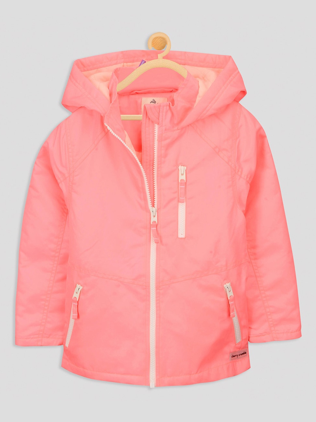 

Cherry Crumble Unisex Kids Coral Windcheater Tailored Jacket
