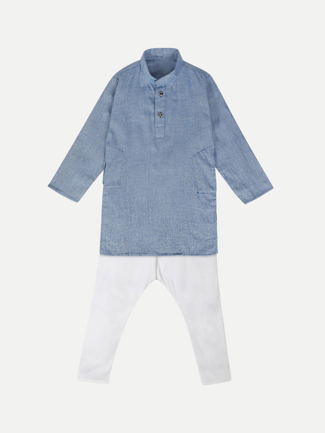 

Pro-Ethic STYLE DEVELOPER Boys Blue Regular Kurta with Pyjamas