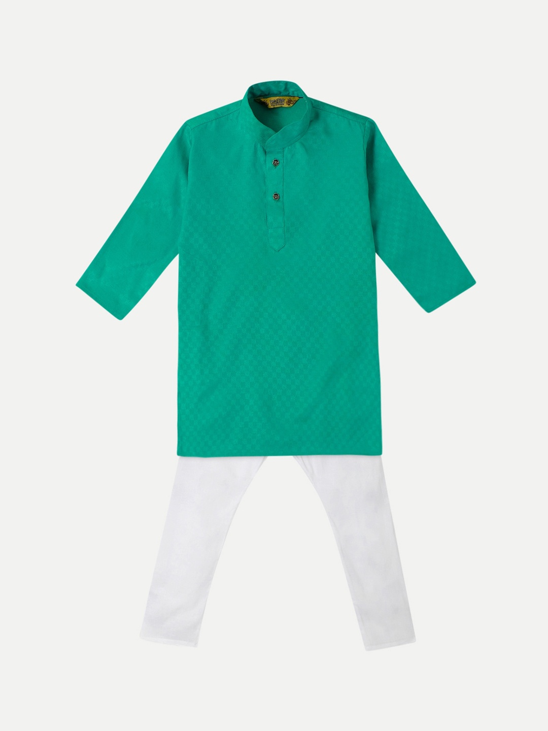 

Pro-Ethic STYLE DEVELOPER Boys Green Regular Kurta with Pyjamas
