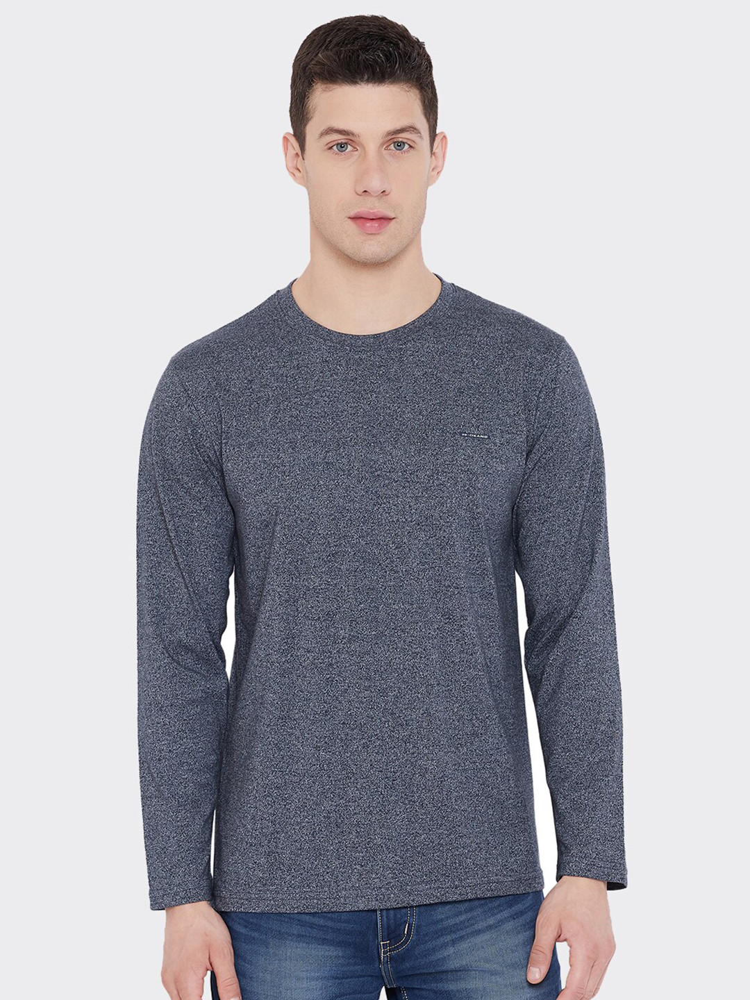 

Okane Men Navy Blue T-shirt