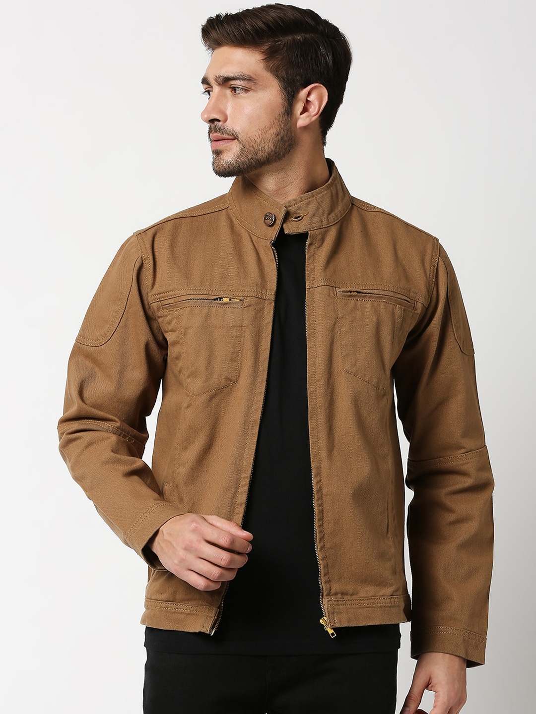 

High Star Men Rust Tailored Jacket