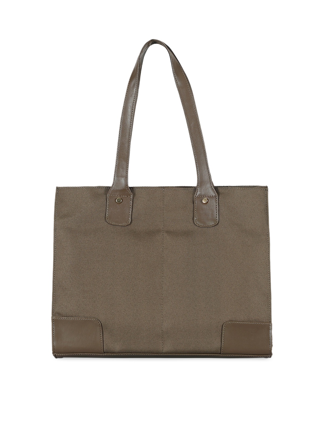 

Toteteca Brown Shopper Shoulder Bag