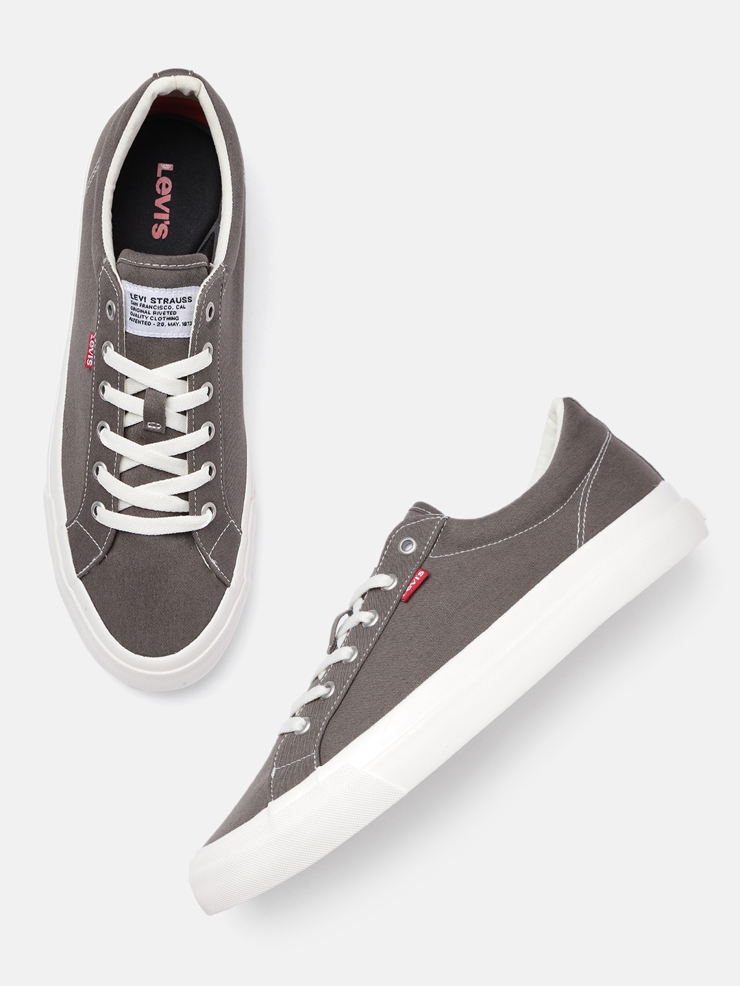 

Levis Men Olive Green Lancer Sneakers
