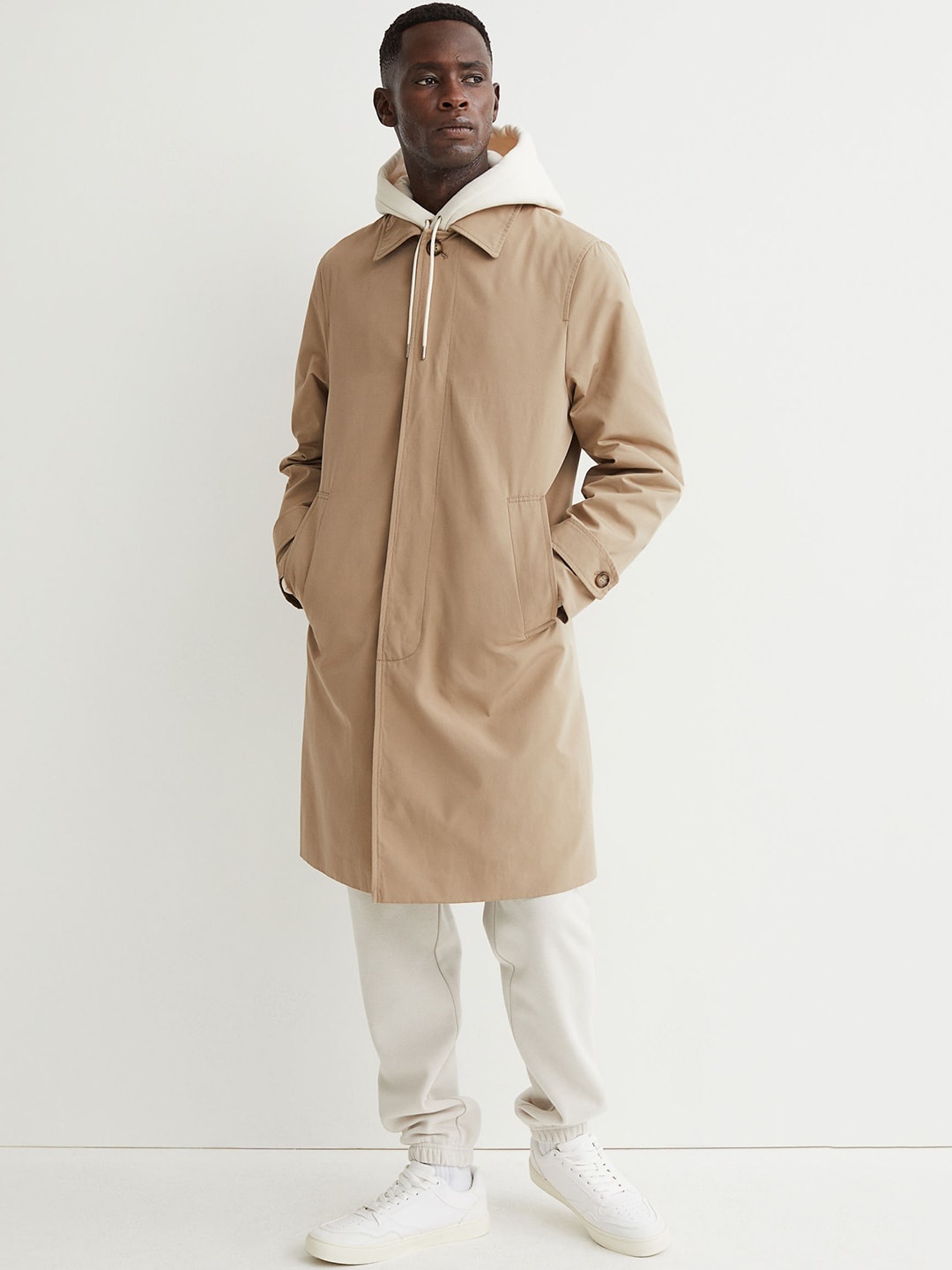 

H&M Woman Beige Car coat