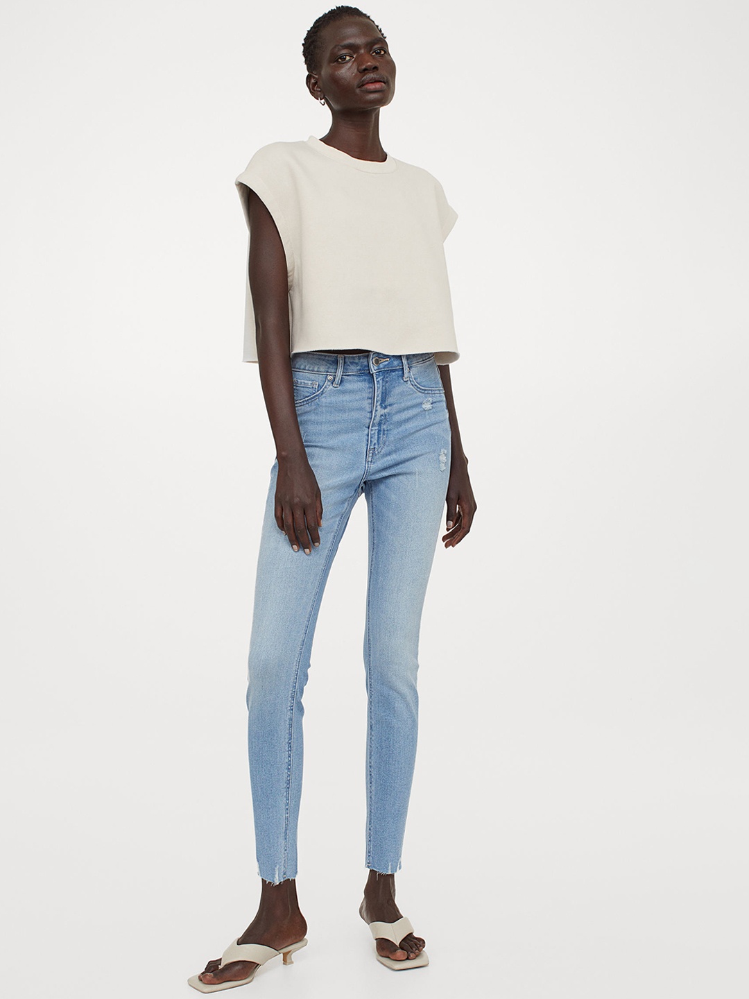 

H&M Woman Blue Curvy Ultra High Jeggings