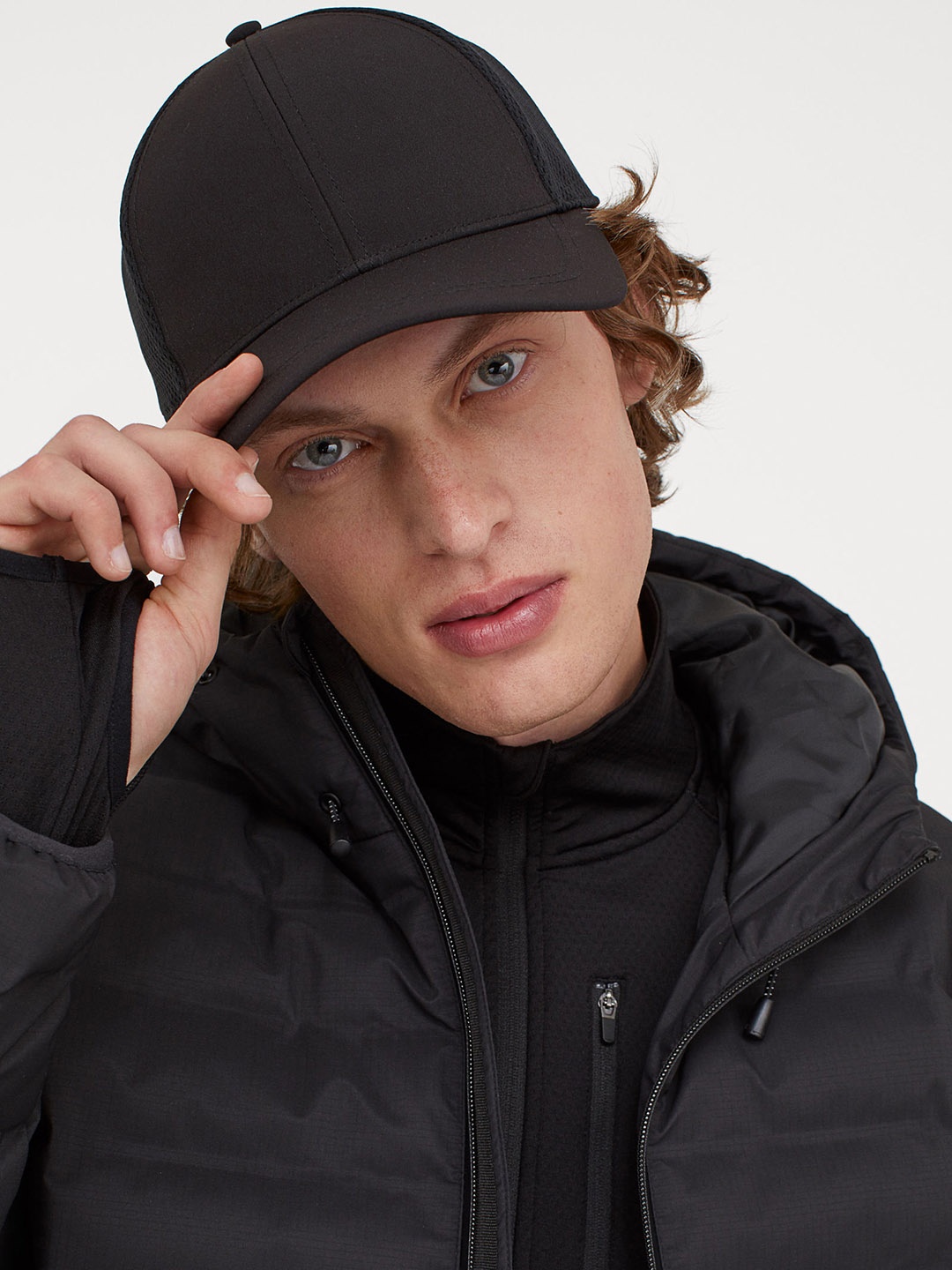 

H&M Men Black Sports cap